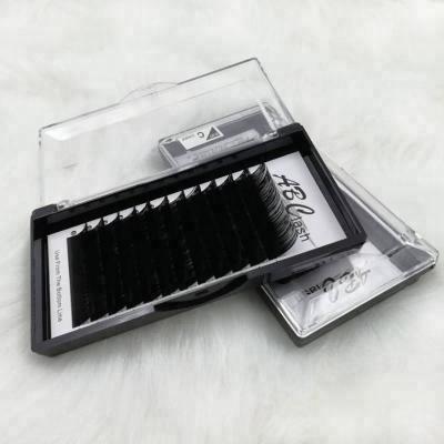 China Volume And Classic Private Label 0.07 C Regular Loop 20mm Individual Eyelash Extensions for sale