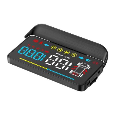 China Screen Sharing Car Display Head Up Display Hud Gps Digital Tachometer Hud Obd 2 for sale