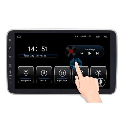 China CarPlay Flip-Down Wifi Adapter 10 Inch Car DVD Player 2 Din 173X98 Car DVD Player for sale