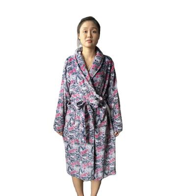 China Good Quality Ladies Bathrobes Women Sleepwear QUICK DRY Custom Made Pajamas for sale