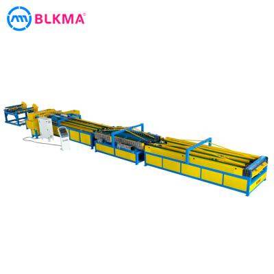 China food & Beverage Plant Rectangular Duct Making Machine Steel Pipe Making Machine Automatic Duct Line 5 for sale