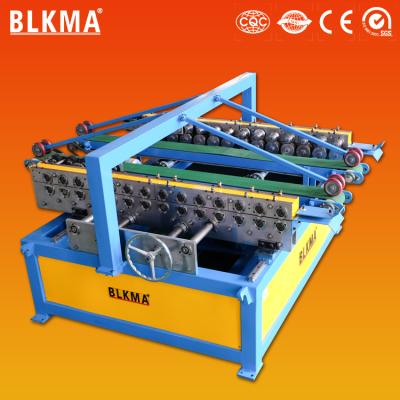 China China Factory Galvanized Double Sheet Linkage TDF Flange Forming Machine / Amazing Flange Coating And Rolling Machine for sale