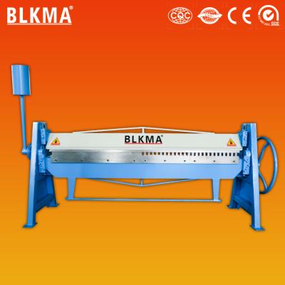 China Flange 1.5 Mm Manual Air Duct TDF Steel Plate Bending Machine Price for sale