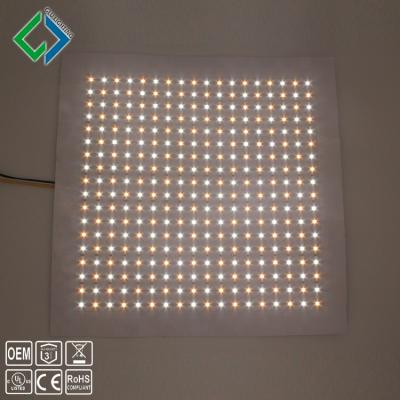 China High Value Ra95 Bi Color 300x300 High Cable Warehouse C.P.R CCT ​​Led Sheet , Flexible Led Mat 300x300 Sewable for sale