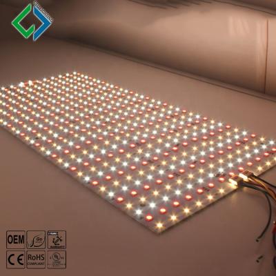 China Warehouse 24V/48V High CRI RGB TDC High Bi Color TLCI Ra95 5 Colors Chroma Flexible Led Panel for sale