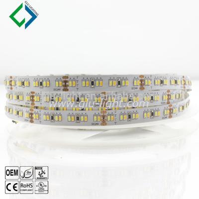 China Warehouse 3 year warranty strip12V/24V high bi color 3014 LED flexible strip 240led/m Ra95 3014 CRI decoration led strip light for sale