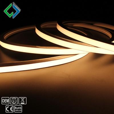 China Warehouse 12V/24V 5050 RGB Outdoor Neon Led Strip, Neon Dot Free UV Resistant IP67 Silicone RGB Led Strip for sale