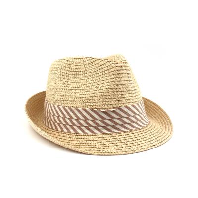 China Panama Hat Straw Hats Custom Casual Straw Men Women Kids Fedora Wide Brim Ladies Sombrero Straw Panama Women Hat Ladies for sale