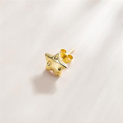 China Qings FASHIONABLE Newcomers 925 18k Silver Star Hyperallergenic Earrings for sale