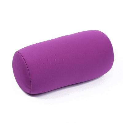 China PORTABLE Promotional Foam Bean Big Soft Home Travel Neck Support Column Shape Pillow for sale