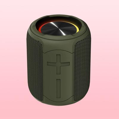 China Bluetooth RGB TWS Portable Wireless Speaker Waterproof IPX7 2200 MAh Battery for sale