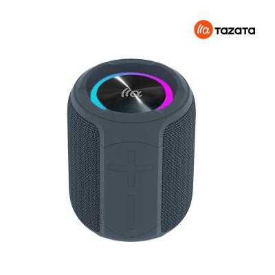 China TAZATA PALM 100 0.4kg RGB Bluetooth Speaker With Extended Playtime Waterproof IPX 2500mAh Battery for sale