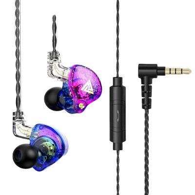 China QKZ AK6 In-Ear Headphones Fever In-Ear QKZ AK6 High Fidelity Heavy Bass In-Ear Pro Wired Mobile Phone Computer Computer Earbuds for sale