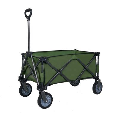 China 2022 Best Selling Portable Beach Garden Cart Folding Utility Camping Cart Folding All Terrain Outdoor Cart for sale