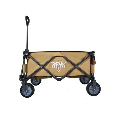 China Lightweight Picnic Folding Beach Cart Camping Park Cart Outdoor Folding Garden Cart Beach Life Basics for sale