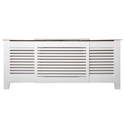 China Classic Modern European Style Radiator Cover Painted Decorative MDF Radiator Cabinet Radiator Heater Cover for sale