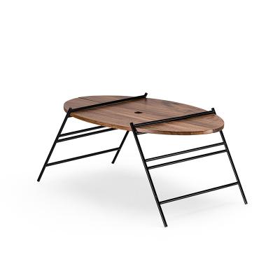 China / 2021 High Quality Outdoor Oval Folding Massage Table Folding Table for sale