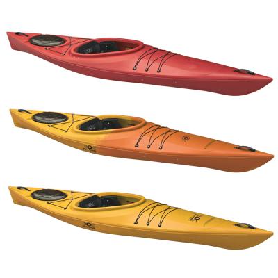 China Large PE Cockpit Three Layers Hard Sea Kayak Construction Single Sit In Kayak for sale