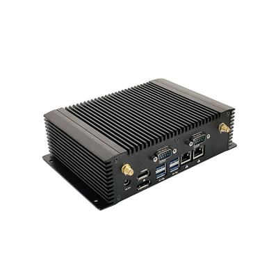 China Wholesale Mini Fanless Dual Lan 4Gb 8Gb 16Gb Ram 2Com I3 I5 I7 Cpu Small Computer Industrial Box Pc Win10 for sale