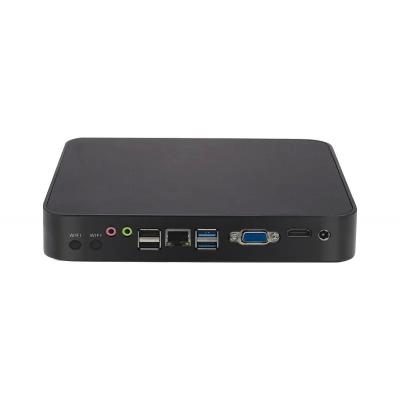 China Small Host Lan Ddr4 4Gb Ram Vga Hd Msata 6Usb Embedded Mini Pc Dual Core I3 I5 I7 for sale