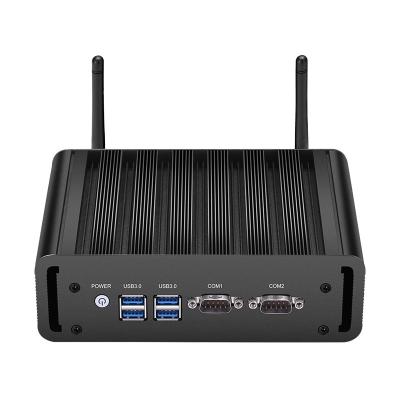 China Customized H-p Mini Pc I7 Win-Dows 10 Core Ddr3 Barebone Box Industrial Fanless Computer Mini-Pc for sale