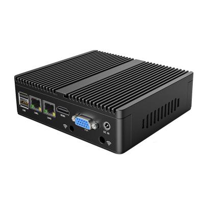 China Oem J4125 I3 I5 I7 64G 128G 256G 512G Industrial Barebone Micro Computer Embedded Dual Lan Display Fanless Mini Pc for sale