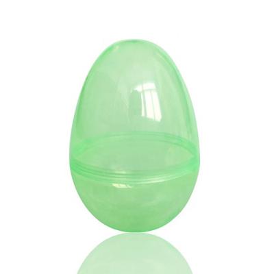 China Funny Educational Toy 2.25 Inch Plastic Easter Eggs Empty Fillable for Big Toys Assorted Translucent Colors Easter Basket Goodies Funny Toys for Kids for sale