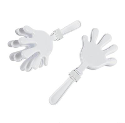 China Noisy Maker White Hand Clappers Noisemakers 7.5 Inch Assorted Plastic Noisemakers Parties and Concerts Party Favors for Boys and Girls for sale