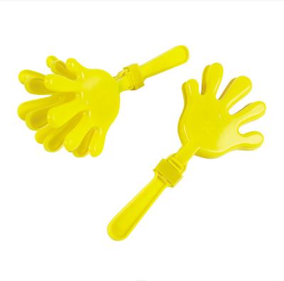 China Noisy Maker Yellow Hand Clappers Noisemakers 7.5 Inch Assorted Plastic Noisemakers for Sports Parties and Concerts Party Favors for Children for sale