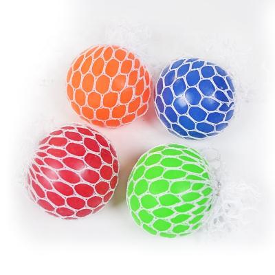 China Funny Educational Toy 2 Inch Colorful Pectin Grape Balls Squeezing Joy Decompression Toy Squeezing Ball Fun Gift Funny Toys For Children for sale