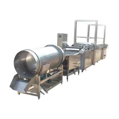 China High Efficiency Easy Operate Semi - Automatic 100kgh Frozen French Fries Production Line for sale