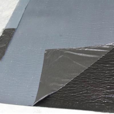 China Breathable Waterproof Self Adhesive 1.2mm Polymer Modified Bitumen Waterproof Membrane for sale