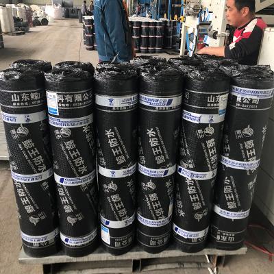 China Modern SBS Modified Waterproof Bitumen Sheet Membrane To Cover Underlying Materials Of Roof for sale