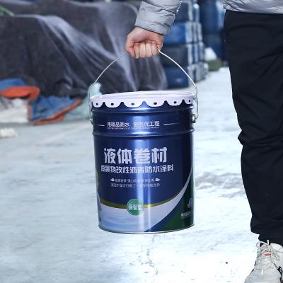 China Modern Polymer Modified Asphalt Waterproof Coating For Roof And External Wall Permeable Liquid Winding Material for sale