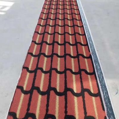 China 4mm modern tire new polyester villa color waterproof steel tile three-dimensional colorful modified asphalt coil leak for sale