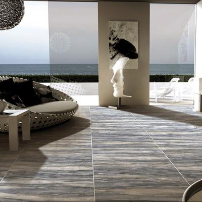 China High quality anti-slip Europe parquet wax the large size ceramic tile marble look glazed porcelain tile for sale