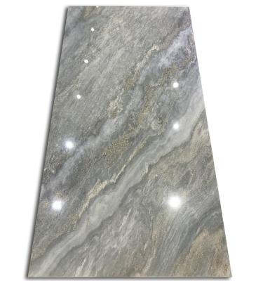 China Europe Tile Sand Series High Quality Marble Gold Bathroom Full Polished Glazed Cheap Ceramic Tile 600X1200mm for sale