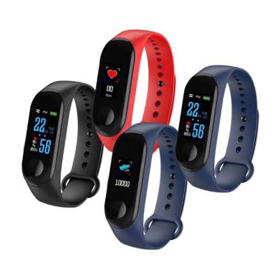 China 2020 Hot Sale Portable Wristwatch Sport Fitness Tracker Wristband Heart Rate Monitor Smart Watch For Women Men for sale