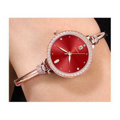 China All Date Automatic Womens Waterproof Stainless Steel Calendar Diamond Wrist Watch for sale