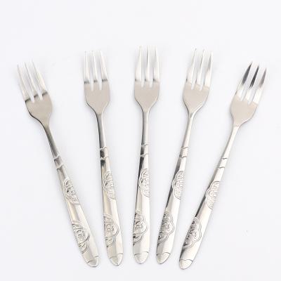 China Viable Cheap Fashion Customized Mirror Ribbon Spoon Set Outdoor Cutlery for sale