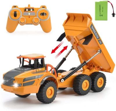 China RC Model RC Truck Remote Vehicle Radio Control Toys Articulated Transporter Building for Adults Children for sale