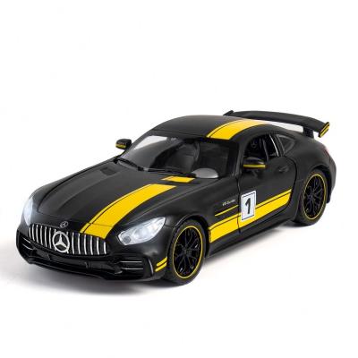 China 1/24 Toy Mercedes-Benz AMG Cars Metal Pull Back Alloy Diecast Model GTR Sports Car for sale