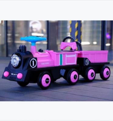 China Ride On Toy New Cheap Plastic 12V Kids Electric Car Battery Operated Ride On Train Toy for sale