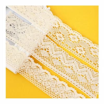 China 100% Sustainable Cotton Crochet Lace Trim For Clothing for sale