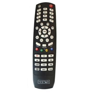 China New ABS and home appliance factory supply set top box color logo remote control remote control customized function for South America market for sale