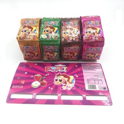 China Natural Hot - Selling Packaged Fruity Pop Candy In A Self-Adhesive Bag That Can Be Hung for sale