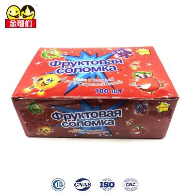 China Normal Hot Sale Cartoon Packing Fruity CC Stick Candy In Box With Individually Wrapped for sale