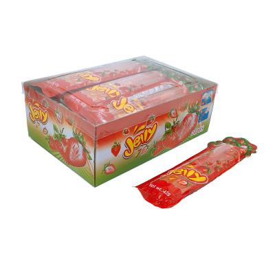 China Natural Colored Mixed Flavor Crystal Jelly Pudding Candy Fruit Stick for sale