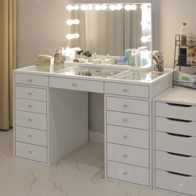 China Modern European(Other)Adjustable Luxury Dressing Table Make Up Dressing Table Makeup Vanity Dressing Table for sale