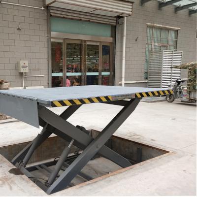 China Safety Easy Operation Convenience Scissor Lift Platform Fixed Table For Loading Goods for sale